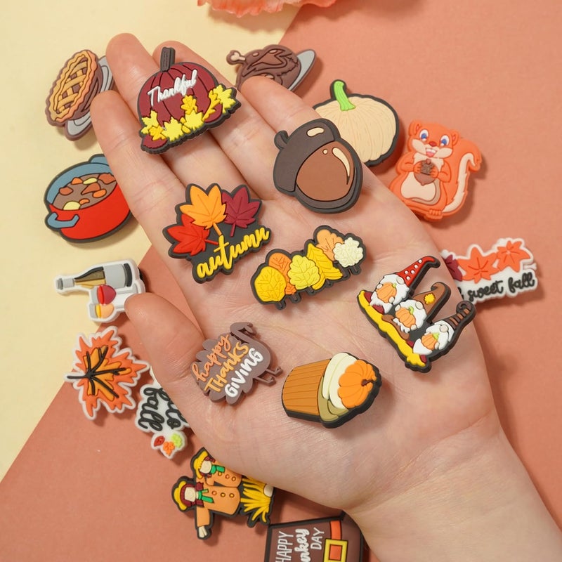 LUCLA Store Cute Shoe Charms for Women Men Adults, Trendy Charms for Shoe Clog Sandals Wristband Bracelet, Shoe Decorations Accessories Party Favors Birthday Gifts - Image 3